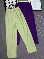 1060 Pcs Women's Casual Stretch High Waist Straight Leg Outer Wear Pants Bulk Stock Wholesale - Image 6