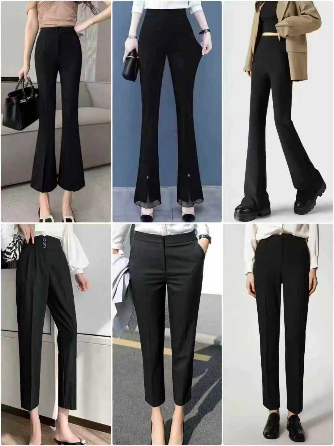 Stylish High Waist Slimming Summer Nine-point Dress Pants, Clearance Stock, S-4XL, About 780 Pieces, With Tags & Individual Packaging - Image 1