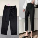 Stylish High Waist Slimming Summer Nine-point Dress Pants, Clearance Stock, S-4XL, About 780 Pieces, With Tags & Individual Packaging - Image 5