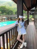 260 Pieces Clearance Korean HK Style Blue Striped Layered Premium Casual Cardigan Shirts - Image 9