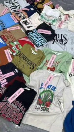 10000 Pcs New Arrival American Street Style Heavy Weight Cotton Unisex Oversized Clearance Clothing - Image 5
