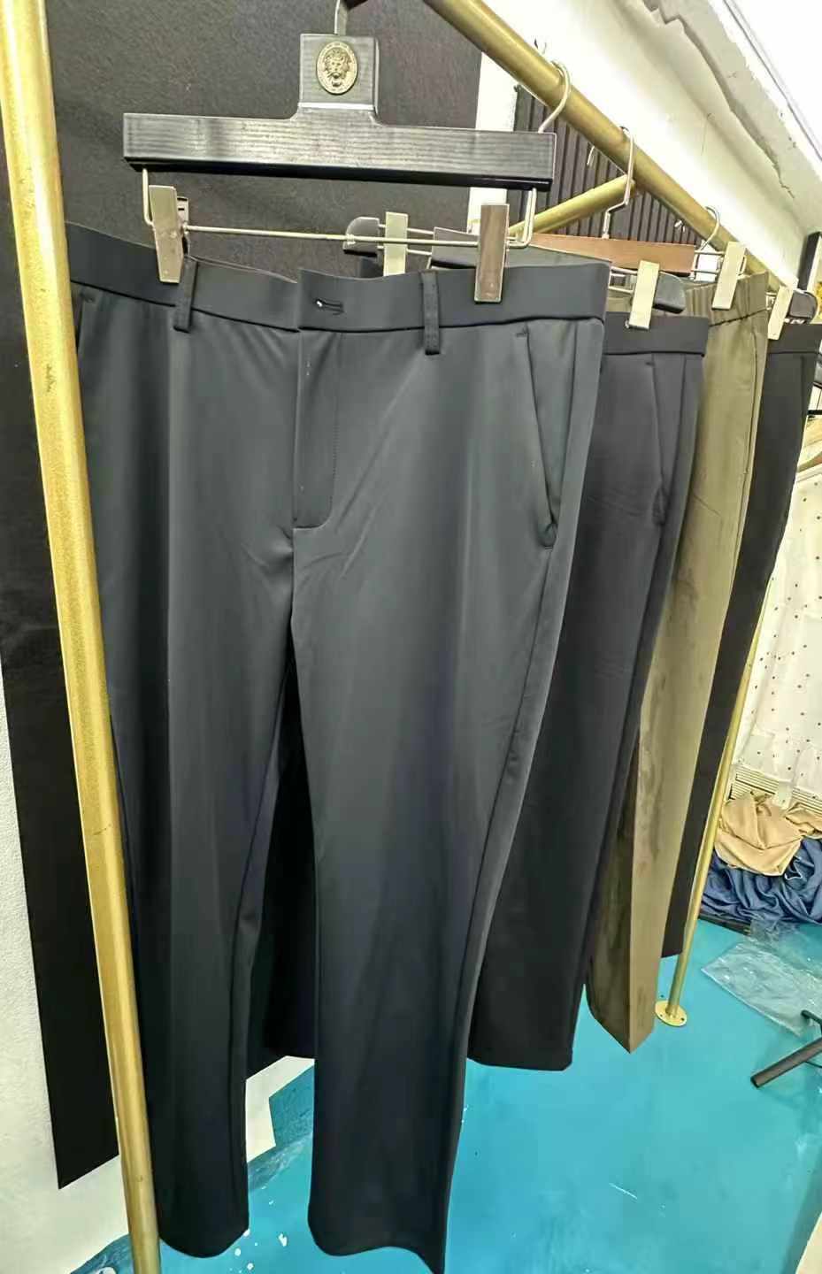 Around 20000 Pcs High Quality Casual Dress Pants Wholesale Stock Lot - Image 1