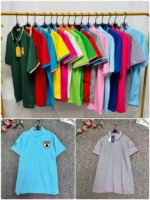 About 1000 Pieces High Quality Embroidered Polo Shirts Chinese Clothing Stock Clearance Wholesale - Image 8