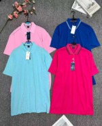 About 1000 Pieces High Quality Embroidered Polo Shirts Chinese Clothing Stock Clearance Wholesale - Image 5