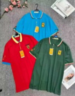 About 1000 Pieces High Quality Embroidered Polo Shirts Chinese Clothing Stock Clearance Wholesale - Image 3