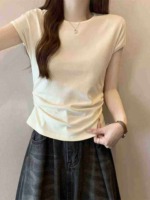 Minimalist Flutter Short Sleeve T-shirts - 212 Pieces Bulk Stock Clearance - Image 7