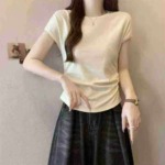 Minimalist Flutter Short Sleeve T-shirts - 212 Pieces Bulk Stock Clearance - Image 5