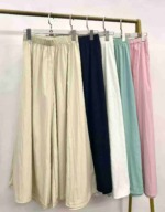 1500 Pieces Yamamoto Style Wide Leg Pant Skirt Bulk Wholesale Stock Clothing - Image 8