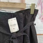 High Waist Slimming Versatile Irregular Denim Mini Skirts Stock Lot - Approx 95 Pieces - Image 1