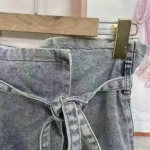 High Waist Slimming Versatile Irregular Denim Mini Skirts Stock Lot - Approx 95 Pieces - Image 3