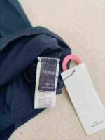 Around 200 Pcs Clearance Brand Women Bowknot Short Sleeve Tops Sizes XS-2XL, Individual Zipper Packaging, Clean Goods - Image 4