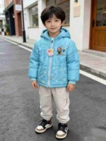 2000 Pcs Assorted Fleece Thickened Winter Kids Cotton Outerwear For 2-8 Years Boys Girls Clearance - Image 1