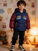 2000 Pcs Assorted Fleece Thickened Winter Kids Cotton Outerwear For 2-8 Years Boys Girls Clearance - Image 6