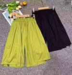 Summer Hot Selling Big Kids Ice Silk Cotton Trendy Casual Cargo Shorts, 2 Colors, Size 120-170, Total 137 Pcs Bulk Clearance - Image 6