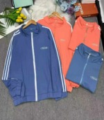 Wholesale Clearance Couple Matching Casual Loose Korean Style Zip-Up Jackets, Total 369 Pieces - Image 5