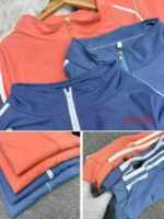 Wholesale Clearance Couple Matching Casual Loose Korean Style Zip-Up Jackets, Total 369 Pieces - Image 3