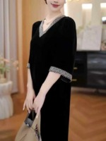 2026 Summer New Fashion Loose Long Crepe Dresses, 120 Pcs Bulk Stock For Wholesale Export - Image 6