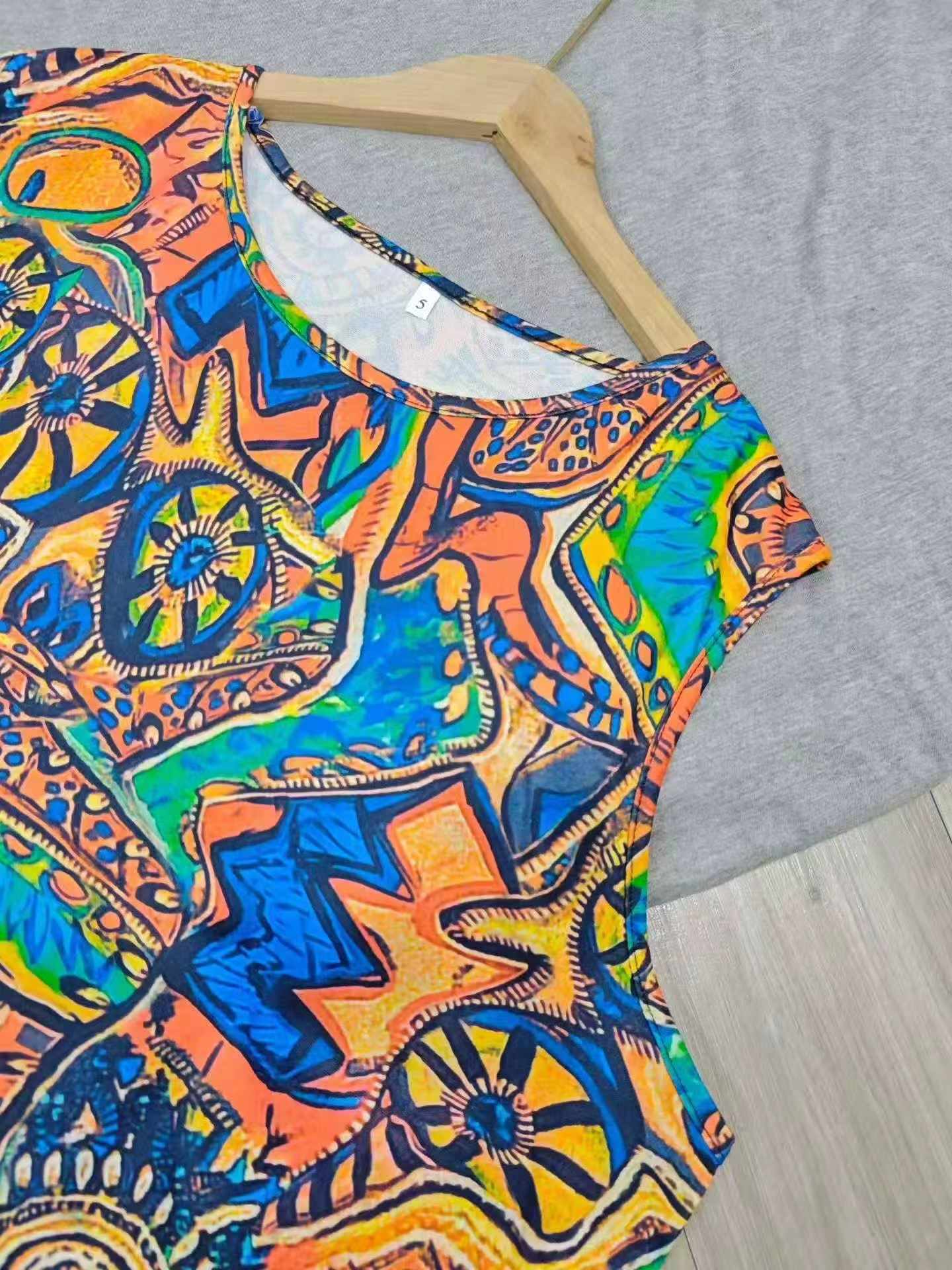 380 Pcs Plus Size Retro Chinese Style Women's Sleeveless Cotton Linen Tank Tops For Wholesale - Image 2