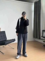 600 Pieces Unisex Fleece-Lined Straight Sweatpants 2 Colors Sizes S-3XL Bulk Stock Clearance Wholesale - Image 8