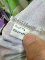 1200 Pcs Amazon Hot Street Style Geometric Cube Print V-neck Zip Long Sleeve Women T-shirt Bulk Stock - Image 2