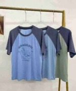 Loose Plus Size Ice Silk Printed Short Sleeve T-shirts, Total 1165 Pieces, 10 Pieces Per Pack - Image 9