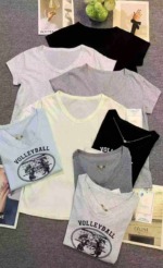 All Stock Clearance: 8.2 CNY Per Piece Retro Commute Loose Tops, Approx 140 Pieces, 2 Styles, One Size Fits 80-130 Jin - Image 1