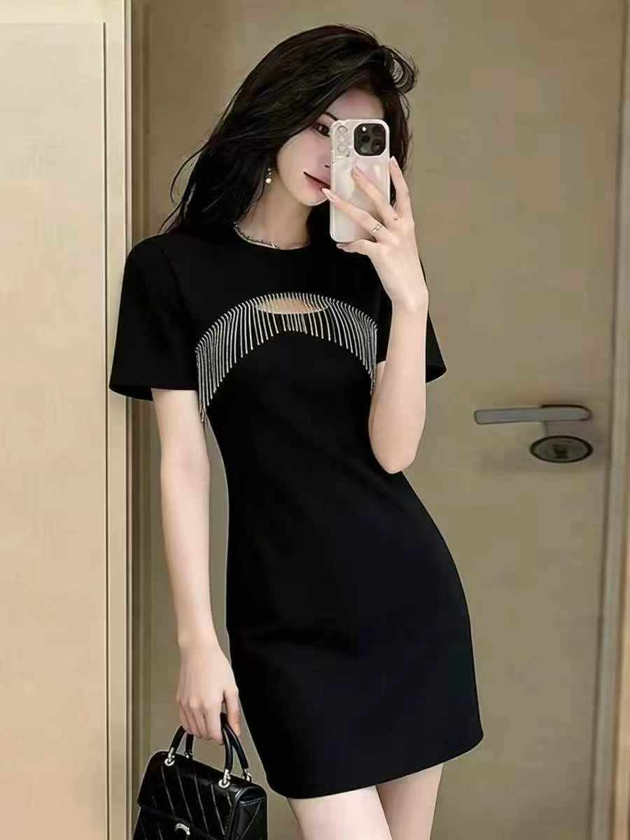 Women's Summer Elegant Slim Stretch Casual Dress | 320 Pieces | Bulk Wholesale Chinese Clothing Stock - Image 1