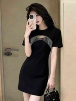 Women's Summer Elegant Slim Stretch Casual Dress | 320 Pieces | Bulk Wholesale Chinese Clothing Stock - Image 9