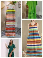 Clearance Extra Long Maxi Dresses, Approximately 560 Pieces Bulk Wholesale Clothing Stock - Image 4