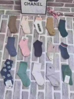 Assorted Pure Cotton Women Socks, Around 5500 Pairs, Wholesale Clearance Stock - Image 8