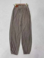 334 Pcs Thin Vertical Textured Corduroy Drawstring Cuffed Pants (M-L-XL) With Pockets Stock Clearance - Image 5