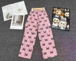 Bulk Clearance About 1700 Pcs High Quality Spring Summer Trendy Bowknot Big Kids Casual Cargo Pants Size 100-160 Individually Packed - Image 6