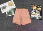 Bulk Clearance About 128 Pcs High Quality Women's High Waist Pink Denim Shorts - Image 7