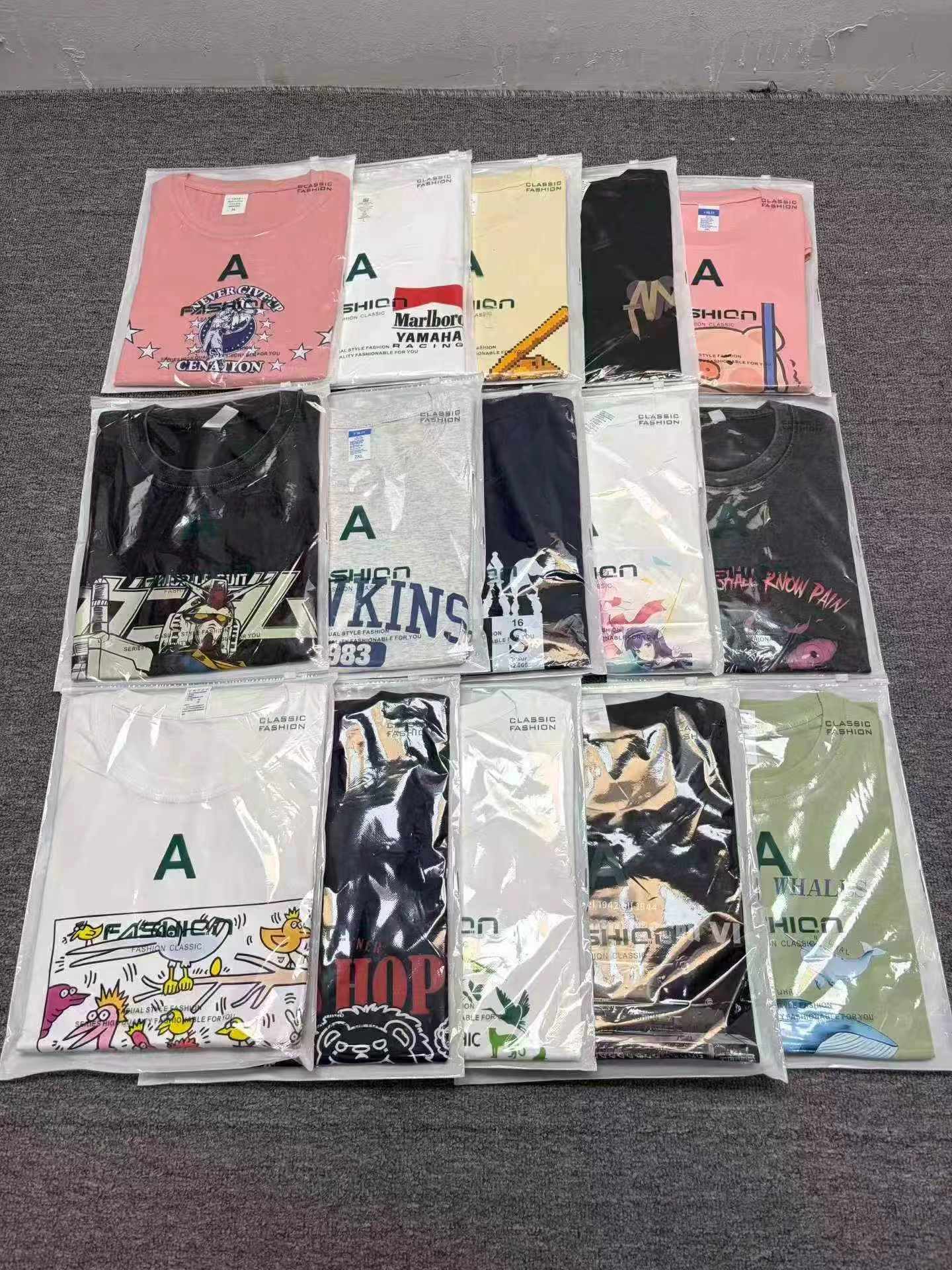 1800 Pcs High Quality Unisex Trendy Heavy Weight Cotton Oversized T-Shirts Full Clearance Bulk Stock - Image 2