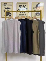 Bulk Clearance 275 Pcs High Quality American Trendy Men's Summer 220GSM Cotton Workout Sleeveless Tank Tops - Image 4