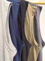 Bulk Clearance 275 Pcs High Quality American Trendy Men's Summer 220GSM Cotton Workout Sleeveless Tank Tops - Image 3