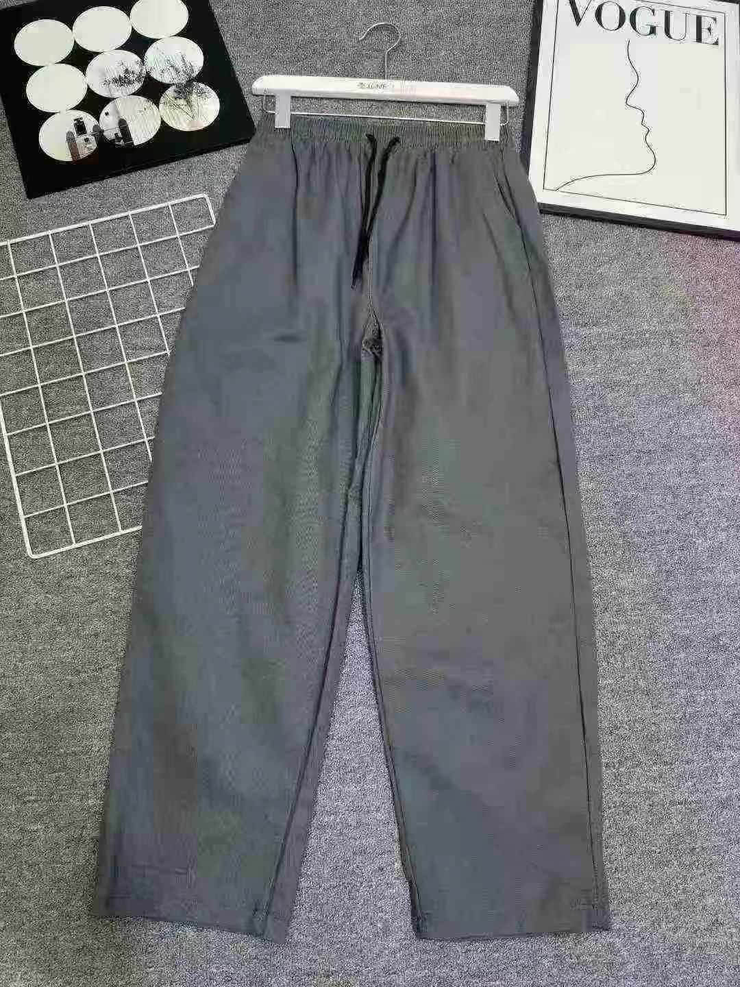 Summer Cotton Twill Casual Cargo Pants Japanese Style Loose Straight Trousers, 388 Pcs, Sizes S-5XL, Wholesale Stock Lot - Image 1