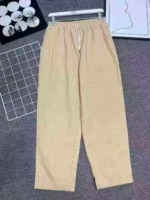 Summer Cotton Twill Casual Cargo Pants Japanese Style Loose Straight Trousers, 388 Pcs, Sizes S-5XL, Wholesale Stock Lot - Image 8