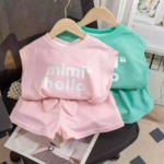 About 820 Sets Big Kids Waffle Clothing Sets Size 120-160 With Individual Packaging & Hang Tags - Image 1