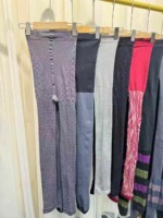 1600 Pcs Women's High Waist Tummy Control Butt Lifting Thickened Fall Winter Footed Leggings One Size Stock Lot - Image 9