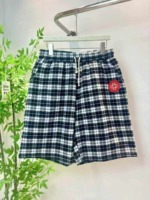 About 270 Pieces Wholesale Summer Fresh Plaid Loose Straight Casual Five-inch Shorts Stock Lot - Image 7