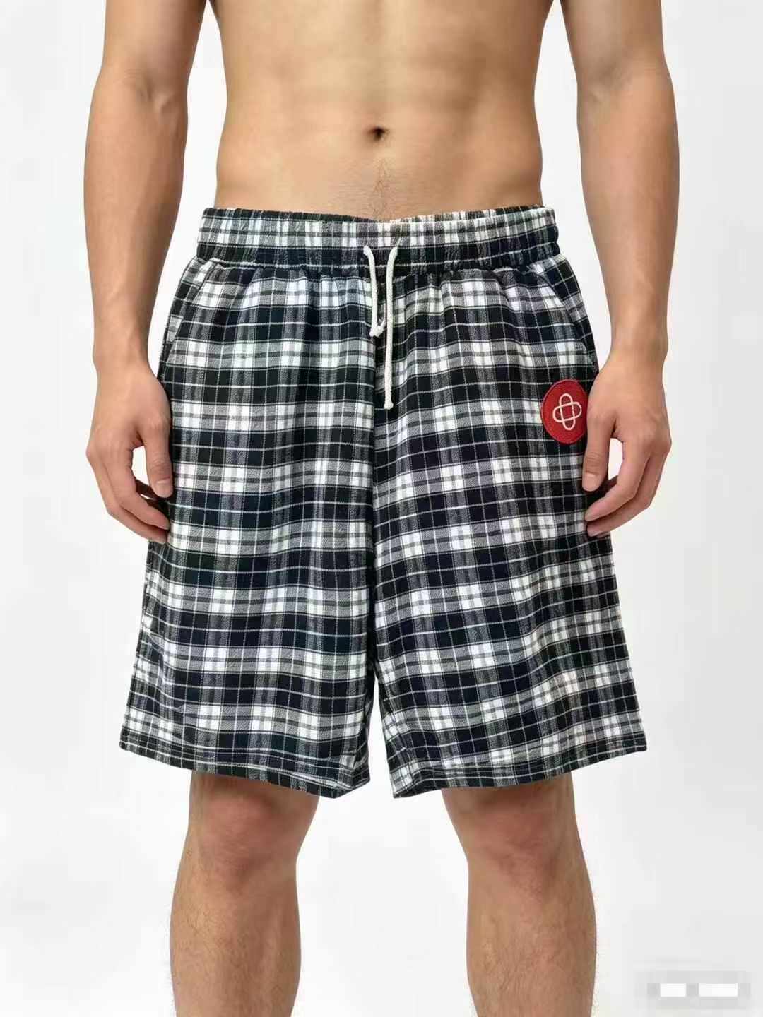 About 270 Pieces Wholesale Summer Fresh Plaid Loose Straight Casual Five-inch Shorts Stock Lot - Image 2