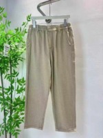 560 Pieces Korean Style Retro Relaxed Fit Versatile Khaki Casual Denim Jeans Sizes S-2XL Pure Cotton Bulk Stock Wholesale - Image 5