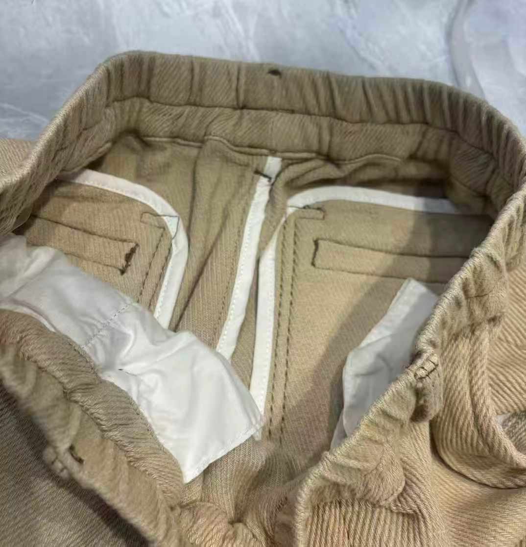 560 Pieces Korean Style Retro Relaxed Fit Versatile Khaki Casual Denim Jeans Sizes S-2XL Pure Cotton Bulk Stock Wholesale - Image 2