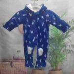 Bulk Wholesale Baby Thick Fleece Lined Rompers Chinese Clothing Stock Lots For Export - Image 1
