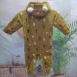 Bulk Wholesale Baby Thick Fleece Lined Rompers Chinese Clothing Stock Lots For Export - Image 5