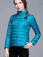 12000PCS Women's Lightweight Real Down Jackets, Hood & Stand Collar Available | Bulk Wholesale Chinese Clothing Stock Lots - Image 5
