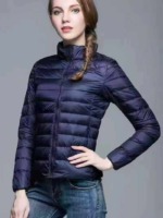 12000PCS Women's Lightweight Real Down Jackets, Hood & Stand Collar Available | Bulk Wholesale Chinese Clothing Stock Lots - Image 3