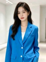 About 500 Pieces Spring Korean Style Premium Blazers Casual Commuter Street Style Outerwear Bulk Stock Wholesale - Image 5