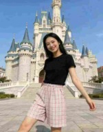 High Waist Drawstring Loose Plaid Wide Leg Knee-Length Pants Bulk Clearance Stock For Wholesale Export - Image 6